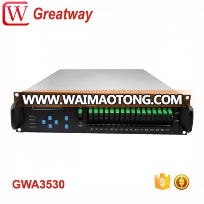 GWA3530 1550nm EYDFA catv fiber optic signal amplifier 35db